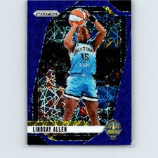 2024 Panini Prizm WNBA Lindsay Allen #107 Blue Velocity Chicago Sky