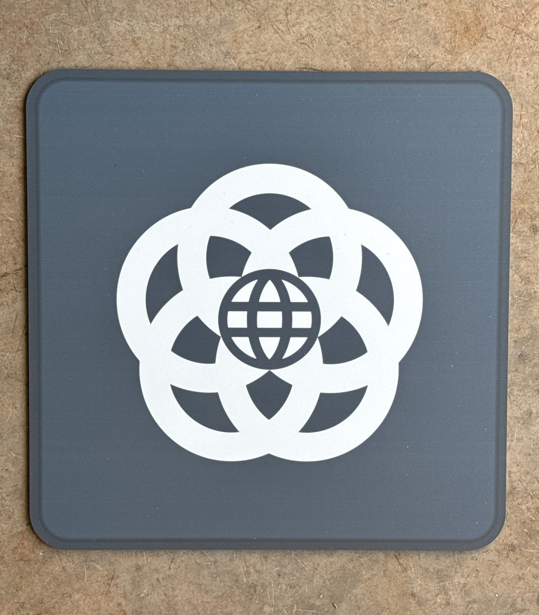 Walt Disney World Epcot Theme Park Logo Symbol Metal Prop Sign | eBay