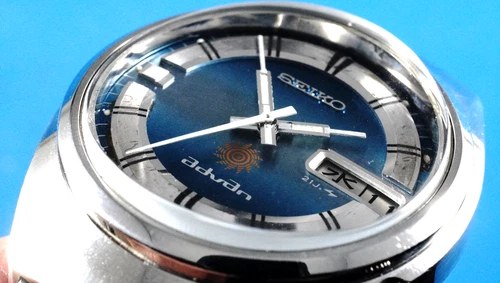 Serviced Seiko AdvAn Vintage '73 Automatic 21J Day Date JDM Eng/Kanji 7019-7250