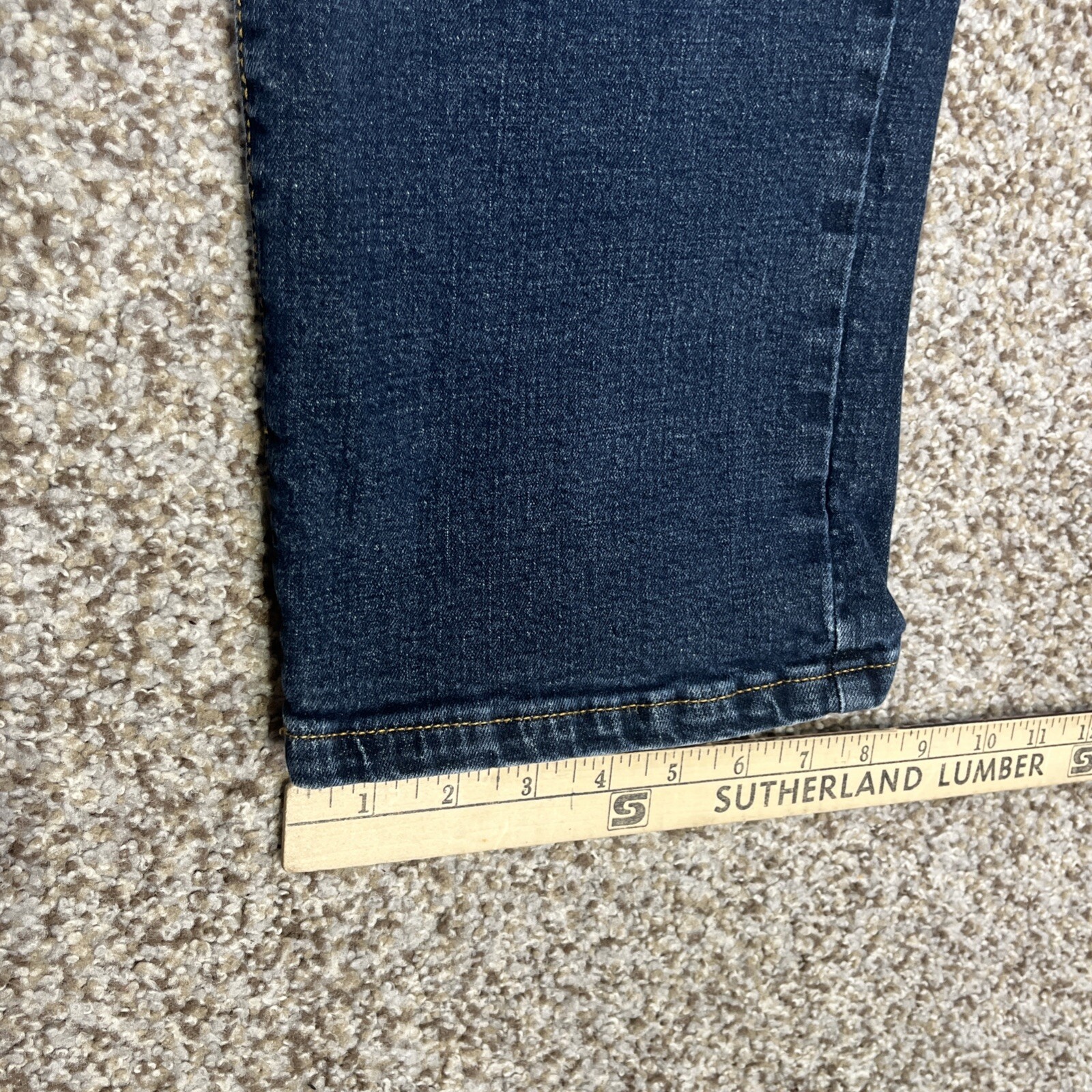 Lucky Brand jeans men's 221 Straight 40x30 blue denim (38x28) - View 11