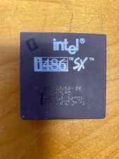 INTEL 486SX 33mhz CPU Processor Ceramic A80486SX-33 cpu/warranty