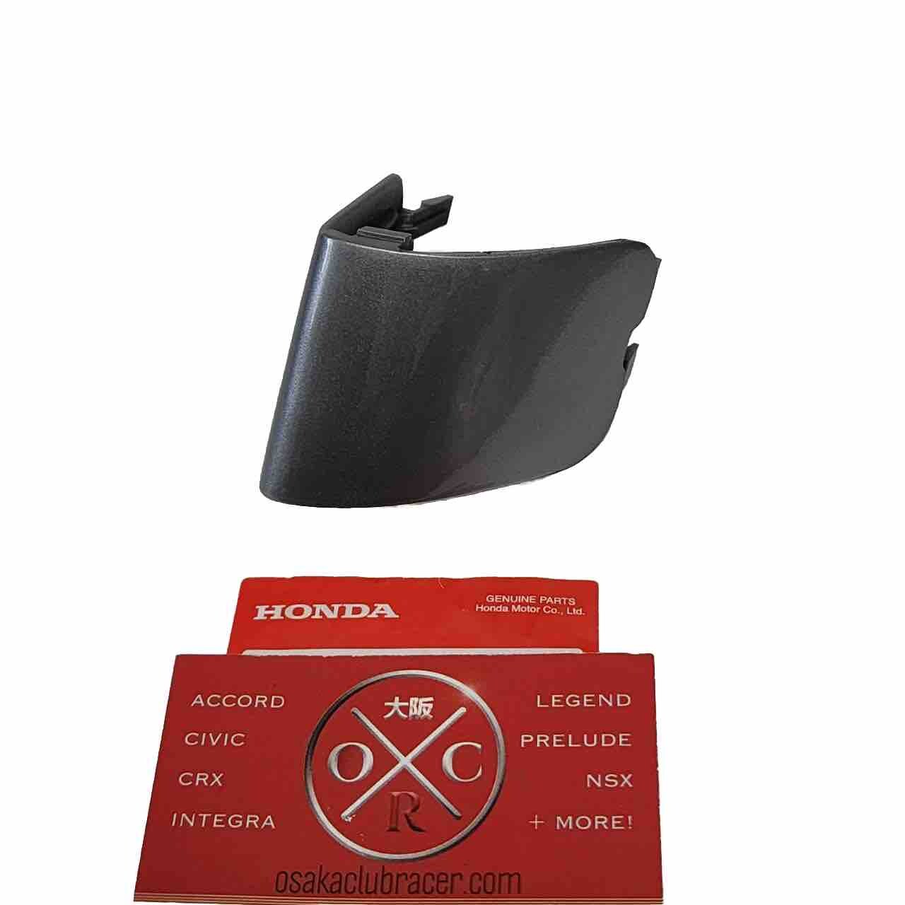 Genuine OEM 91-01 Acura NSX Front Bumper Tow Hook Cover Cap Kaiser Silver Honda