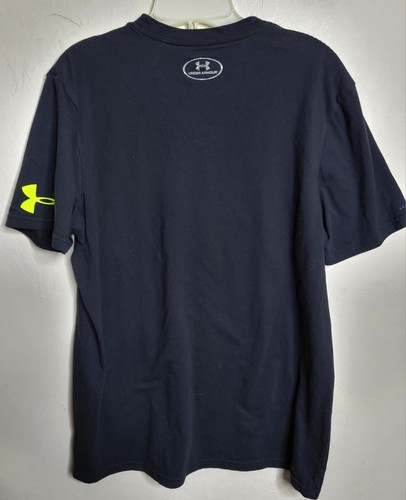 T-shirt basket Under Armour uomo Steph Curry nera taglia media ampia - Foto 2 di 12