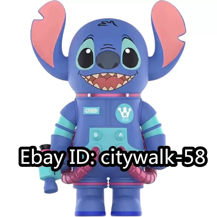 MEGA コレクション 400% SPACE MOLLY Stitch POP MART Mega SPACE MOLLY Stitch 400% Limited Figure PVC ABS
