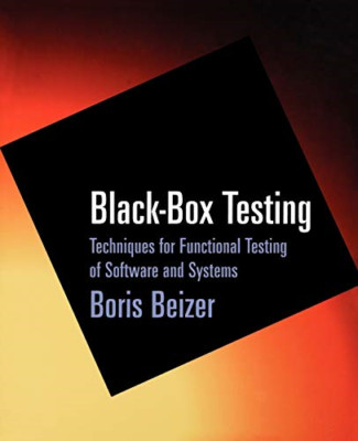 Black Box Testing: Techniques for Functional Testing of - Paperback NEW Beizer,