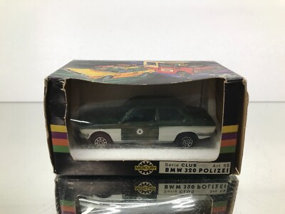 MERCURY 59 BMW E21 320 POLIZEI -GREEN 1:43 extremely rare- GOOD IN BOX - 301