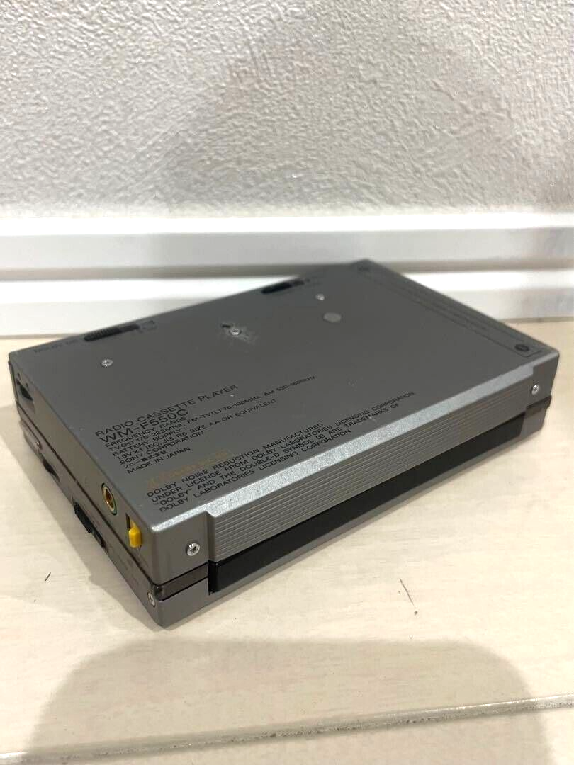 Sony WM-F550C Walkman Cassette Player Portable Audio Retro Sony WM-F550C Walkman Cassette Player Portable Audio Retro