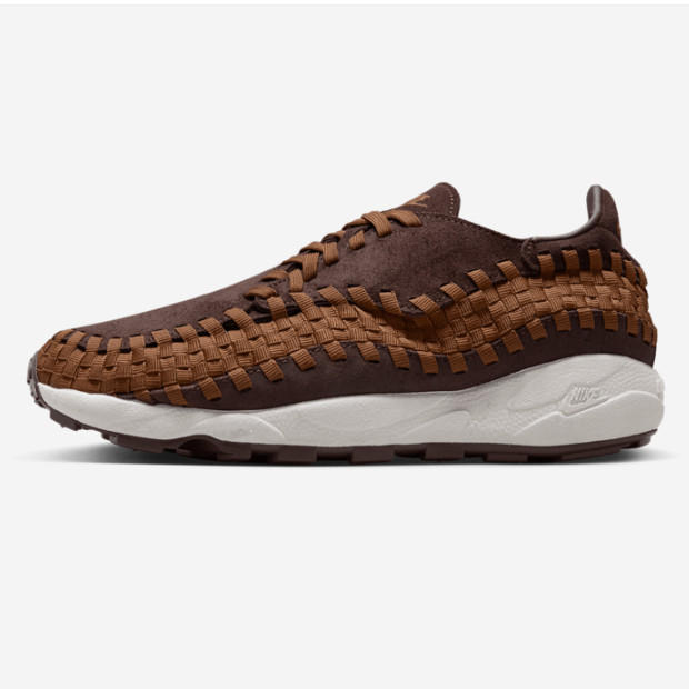 Женские кроссовки Nike Air Footscape Woven Shoes Earth (FB1959-200) для ускоренной посадки