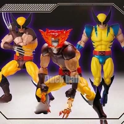 WOLVERINE X-MEN Comics Figuren 15 cm 1/12 Marvel Figuren 3 MODELLE