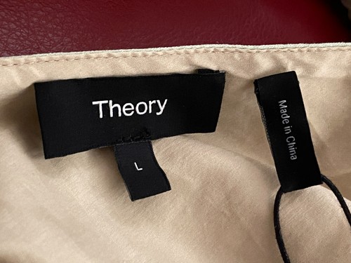 $395 Theory Tie-Back Midi Dress in Good Linen M0203606 | Mint | Large - Picture 6 of 17