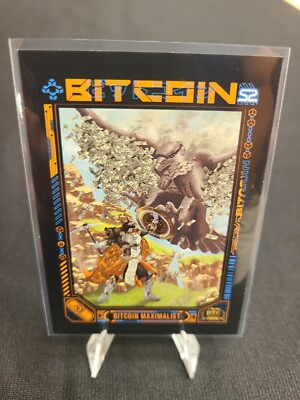 BTC Bitcoin Trading Cards Fud Busters #8 BITCOIN MAXIMALIST 