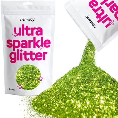 Cosmetic Chunky Glitter Mix Nail Face Body Eye Rainbow Iridescent Festival 1/40