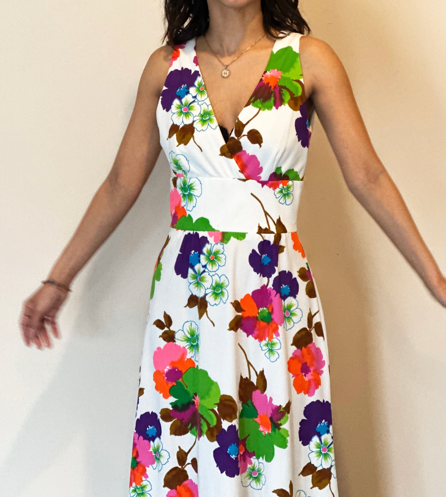 Flower Power Maxi Dress - image 2