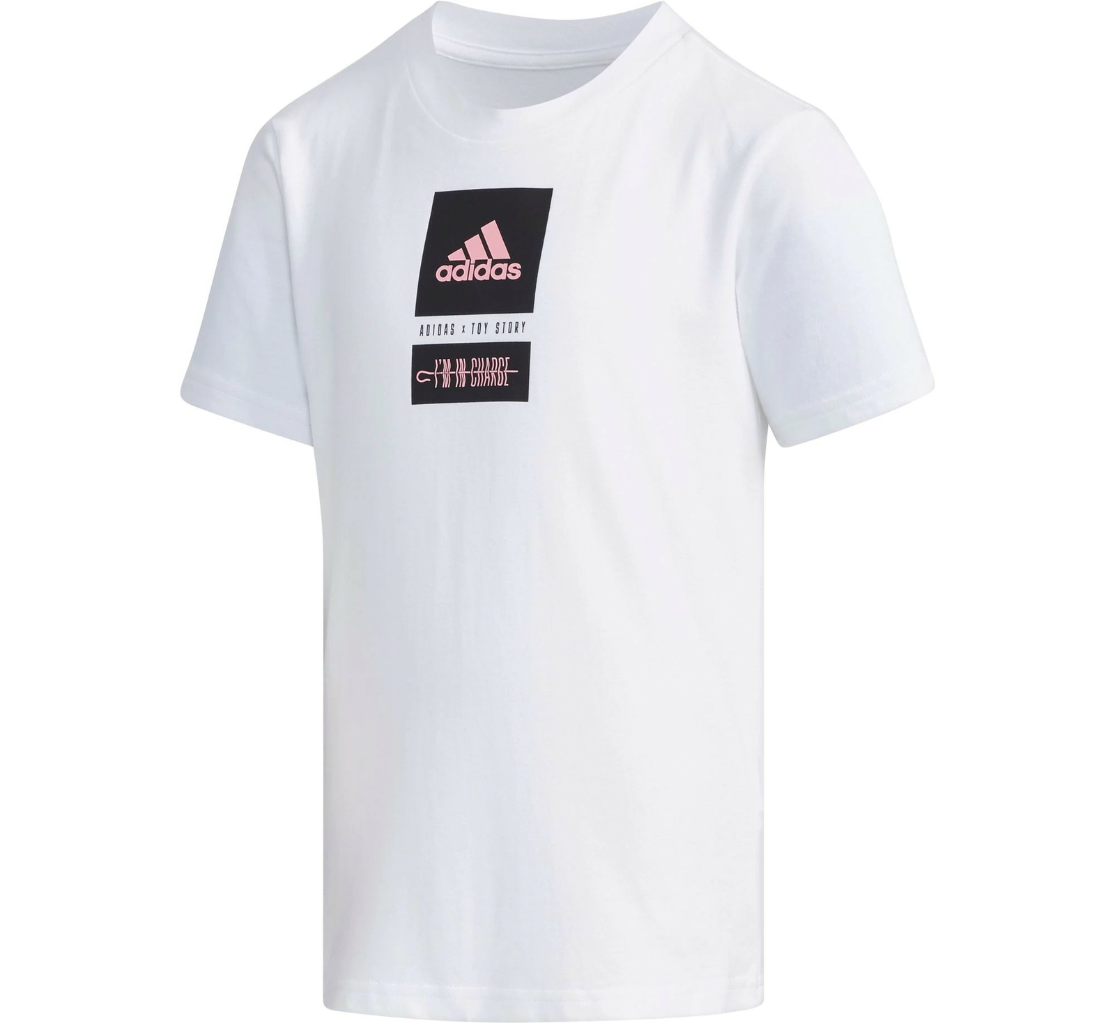Футболка Adidas Little Girls Toddlers Toy Story 4 Bo Peep с коротким рукавом, белая