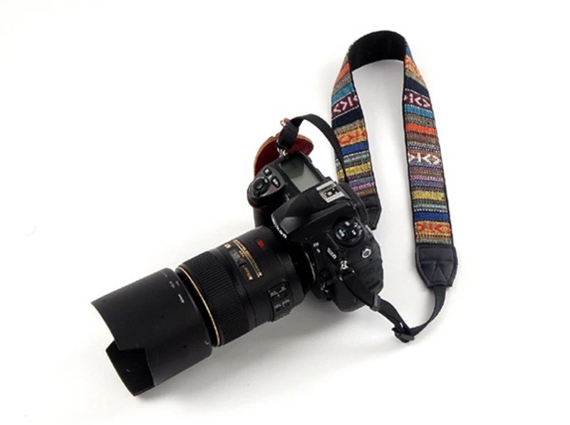 Correa ajustable para el cuello con correa para el cuello para cámara DSLR SLR envío gratuito Foto 4 de 4