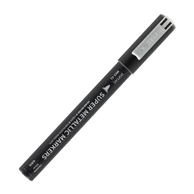 DSP-MKS-01 DSPIAE Super Metallic Marker Chrome Silver