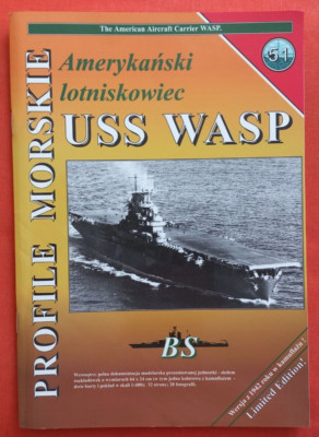 Warships - BS Profile Morskie 51, Flugzeugträger USS WASP Aircraft Carrier