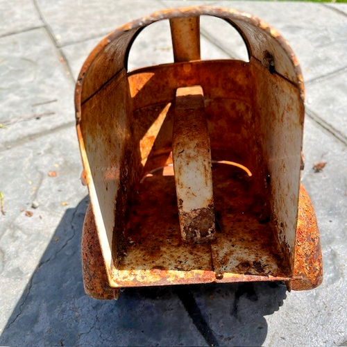 VTG 1950s Metal Farm Truck Horse Trailer Tractor with Trailer *Refurbish Needed* - Picture 5 of 22