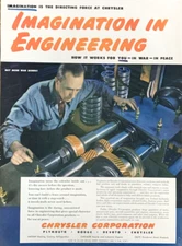 Chrysler Corporation Plymouth Dodge De Soto WWII Vintage Print Ad 1944 #1515