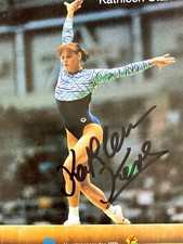 Autogramm Kathleen STARK TURNEN 90er Olympiateilnehmerin 1992 handsigniert xyz