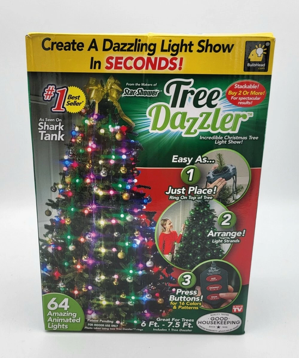 Star Shower Tree Dazzler Christmas Holiday Lights As Seen On TV Never Used
