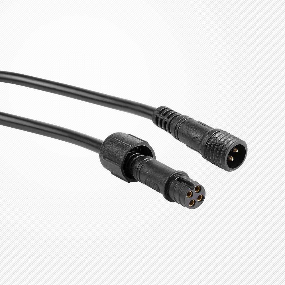 4X RGB LED Rock Lights Pods Extension Wire For Underbody APP Bluetooth