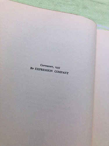 PSYCHOLOGY OF ACTING Lorenz Kjerbuell-Petersen 1935 Cloth 1st Near Fine++ 260p - Picture 4 of 5