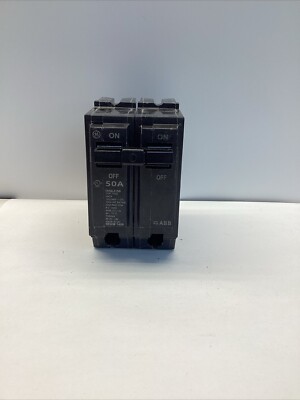 GE/ABB THQL2150 Circuit Breaker 2P 50A AMP Type THQL 120/240V