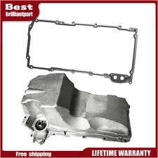 Engine Oil Pan W/ Gasket for Chevrolet	 Express Silverado GMC Yukon 1500 2500
