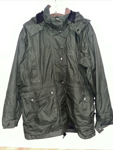 Country Innovation grüne Jagd-/Kitteljacke/Mantel - Größe Herren UK Large P