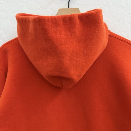 Vintage 90s Russell UTEP Miners College Hoodie Orange Youth Large Orange - Picture 5 of 6