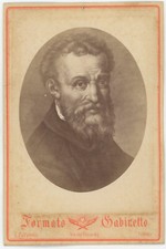 Armadio Zulfanelli a Firenze Circa 1875. Michelangelo