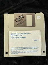 IBM Personal System/2 Model N51 SX Reference Disk 3.5 Floppy Media