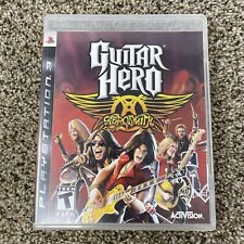 Guitar Hero Aerosmith (Sony PlayStation 3, 2008) PS3 Complete W/ Manual