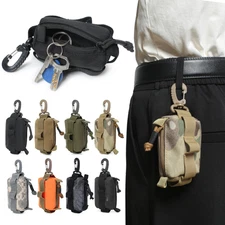 Tactical EDC Pouch Men Key Card Holder Bag Coin Military Wallet Small Waist Bag