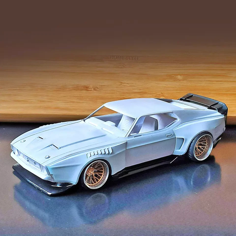 Body Resin Bausatz für 71 Mustang WB Revell 1/25