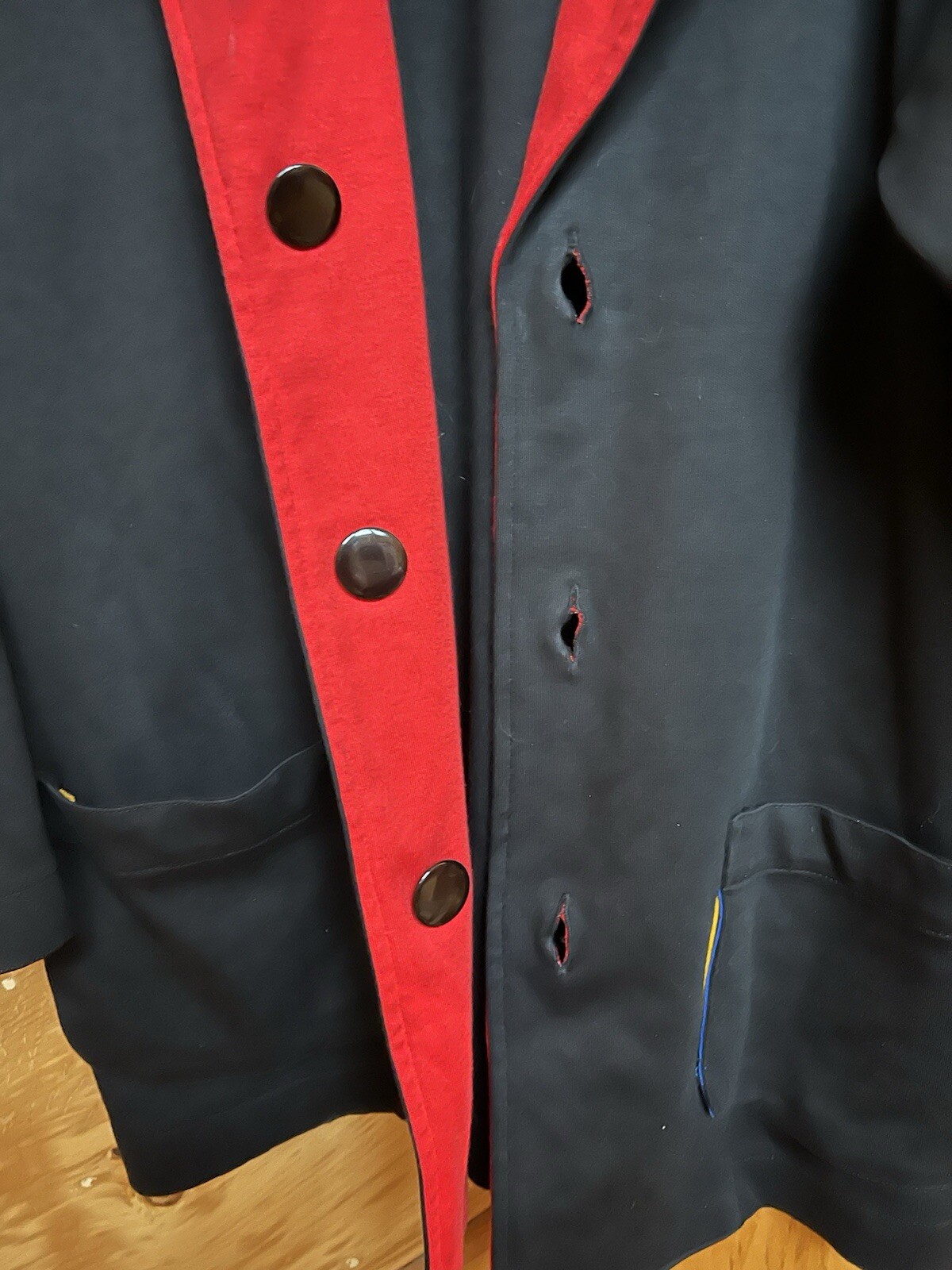 Vintage 1992 IB Diffusion Panic Button Blazer Jac… - image 10