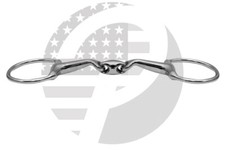 EGGBUTT Horse Verbindend Bit Double Jointed With Stainless Steel