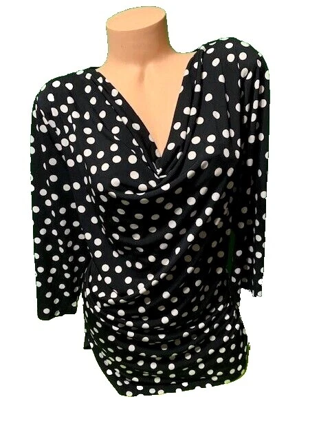 Lane Bryant Women's Polka Dot Blouse Tops for Women