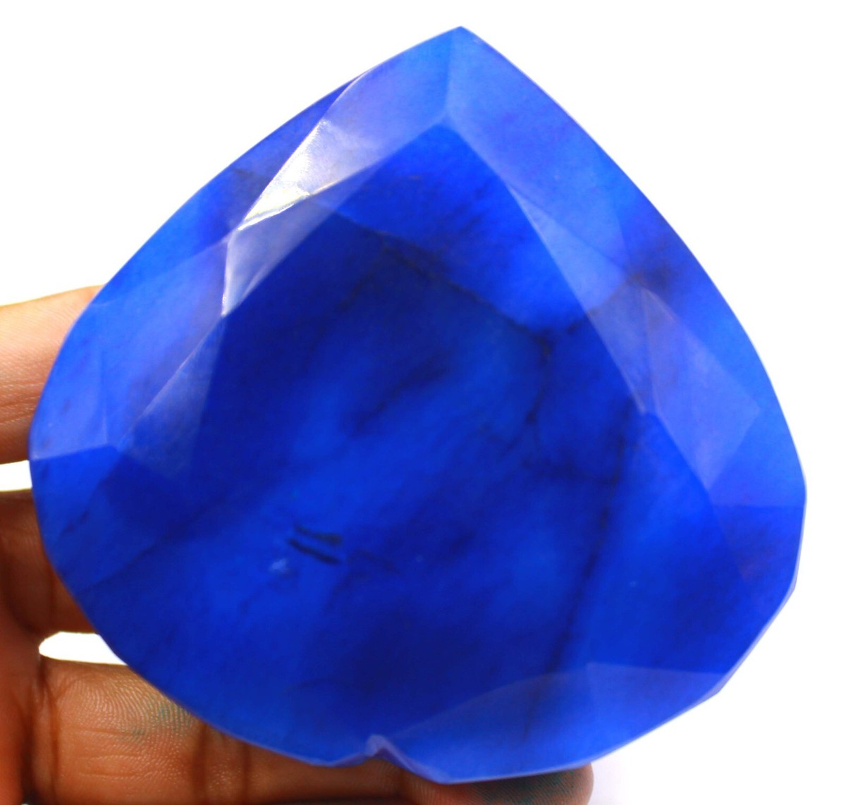 2900.10 Ct Certified Blue Sapphire Labor Day Heart Shape African