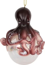 Octopus Kraken Sea Creature Christmas Tree Nautical Ornaments