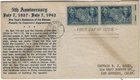 FDC    # 906-21   --   Chinese Resistance  -- Crosby