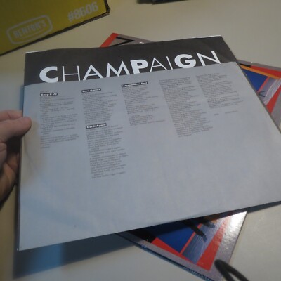 Champaign Modern Heart Record Album Vinyl LP 1983 Funk/Soul | eBay