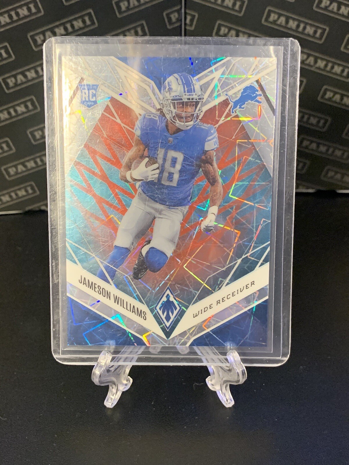 2022 Panini Phoenix - Rookies Color Burst #108 Jameson Williams (RC) #/50