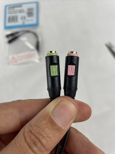 Combo adaptador de audio Sennheiser PCV 05 3,5 mm 504518 - Imagen 3 de 4