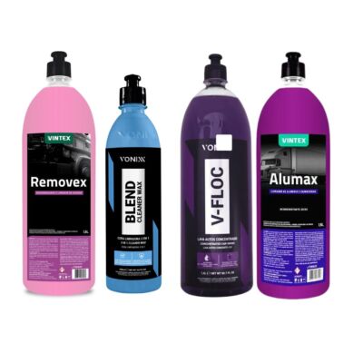 Removex + Alumax + VFLOC + BLEND Car Vehicle Automotive Maintenance Clean Vonixx