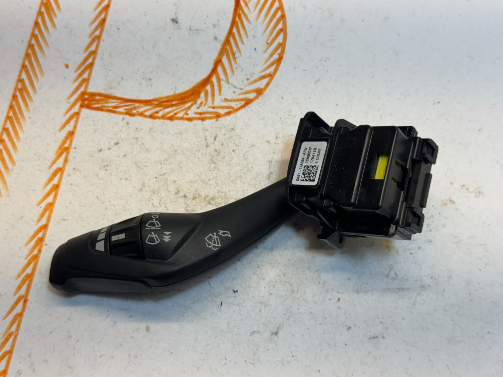 2017-2018 Ford Fusion Wiper Control Switch OEM DG9T-17A553-AFW