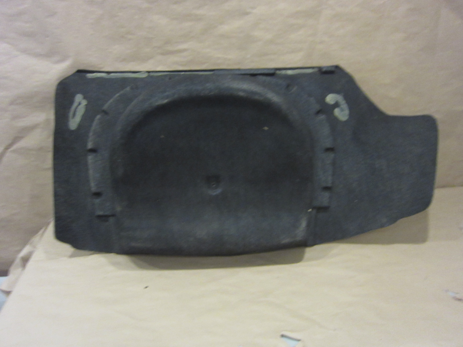 Maserati Spyder - Trunk Cover Carpet /Spare Tire Step (Gray) - P/N 66739700