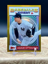 Adam Ottavino 2020 Topps Baseball's Finest Flashbacks #161 Gold Refractor #d /50