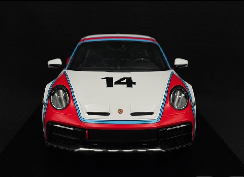 1/43 特注 スパーク ポルシェ 992 ダカール マルティーニデザイン ポルシェ特注 スパーク 1/43 ポルシェ 911 992 ダカール AHEAD